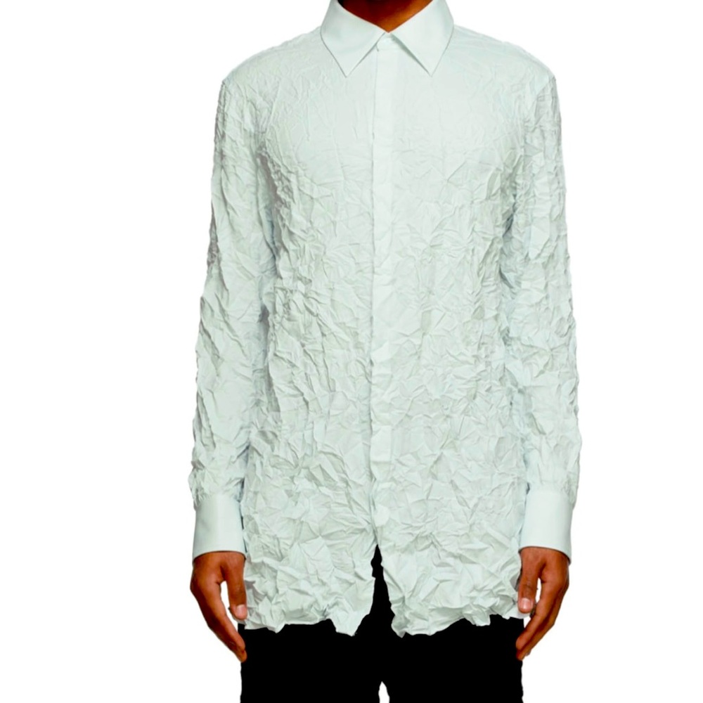 NWT Dion Lee Oversized Crinkle shirt